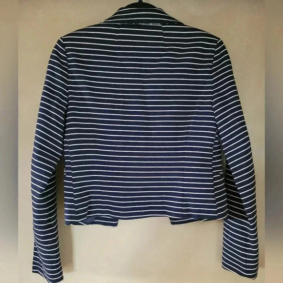 Only | Striped Navy & White Blazer, Size S - Picture 8 of 12